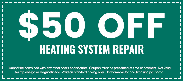Discount on Heating System Repair
