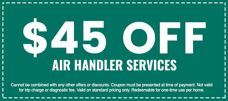 Discount on Air Handler Services